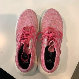 Pink Adidas ultra boosts